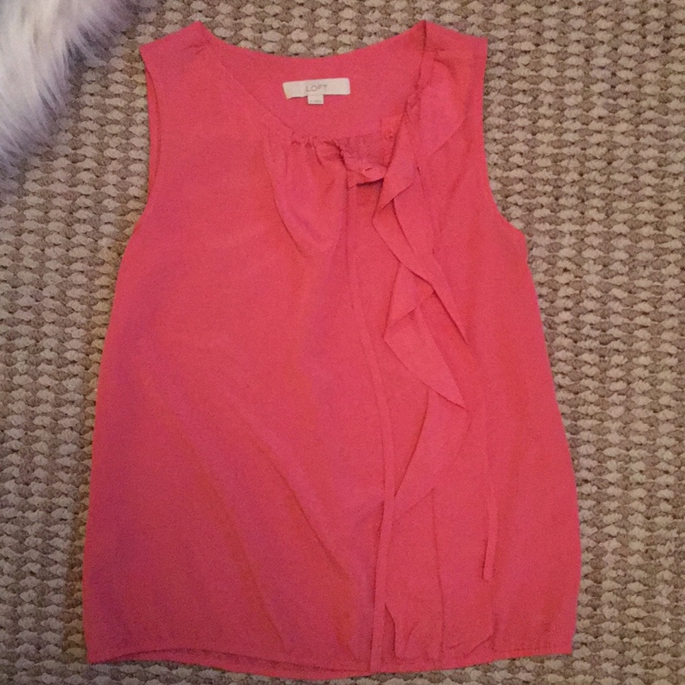 4 for $25🌟LOFT pink top
